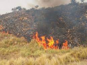 Ahora el fuego se trasladó al Valle de Pancanta, Paso del Rey y Pampa del Tamboreo