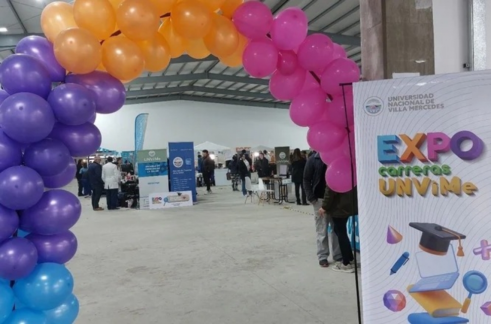 La UNViMe realizó su primera jornada de Expo Carreras