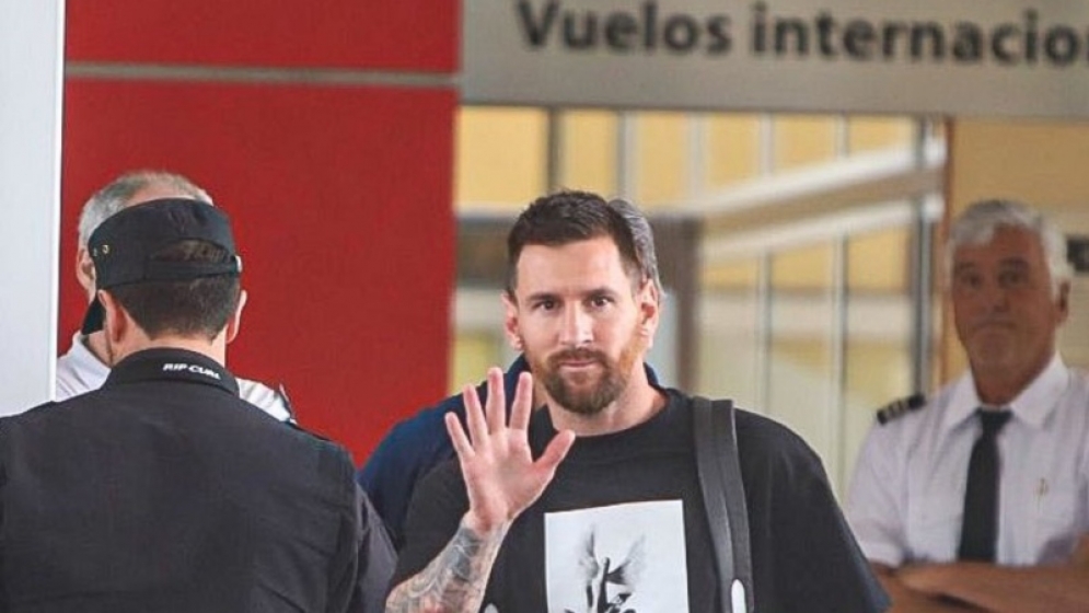 Messi ya está en Argentina para la última doble fecha del año de las Eliminatorias